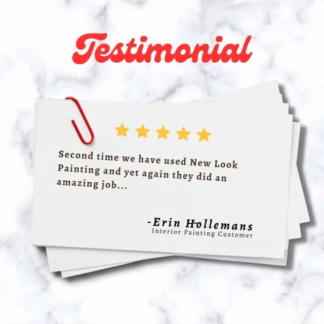 Full Review: "Second time we have used New Look Painting and yet again they did an amazing job. They are extremely professional and so quality, reliable painting. They removed popcorn ceiling and smoothed out our ceiling followed by ceiling and room walls painting. They do a great job prepping your space and cleaning up after they are completed. Much appreciate that they are on time each day and arrive at the time they tell you they will be there. Teague was our painter for this project and we couldn’t be more happy with the product of his work and his professionalism. Will be hiring them again for future interior painting projects in our home."Thank you, Erin!! Book our quote now through the link in our bio! ..#housedesign #homedecor #painters #interiorpainter #interiorpaint #interiorpainting #customremodeling #interiordesigner #contractorlife #remodeling #homeremodelingideas #homeremodeling #customhomeremodeling #remodel #interior #interiorpainters #interiorgoals #homedesignideas #grandrapidsmi #paintcontractor #commercialpainting #housedesign #homedecor #painters #interiorpainter #interiorpaint #paintcontractor #commercialpainting #residentialpainting #residentialpainting